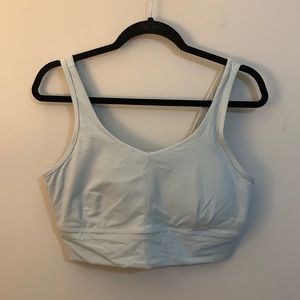 Duluth Trading Mint Green Sports Bra Crop Top Size Large